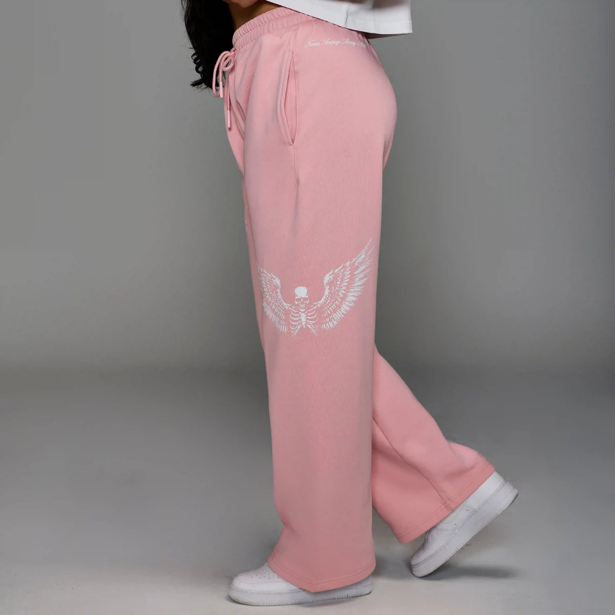 Deathwing Pink Wide Leg Sweat Pants