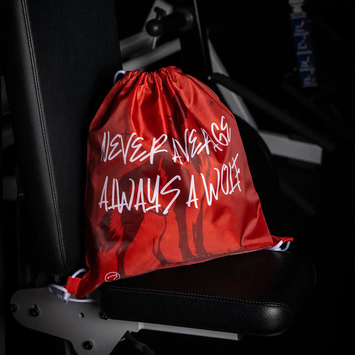 Savage Red Draw String Sackpack Bag