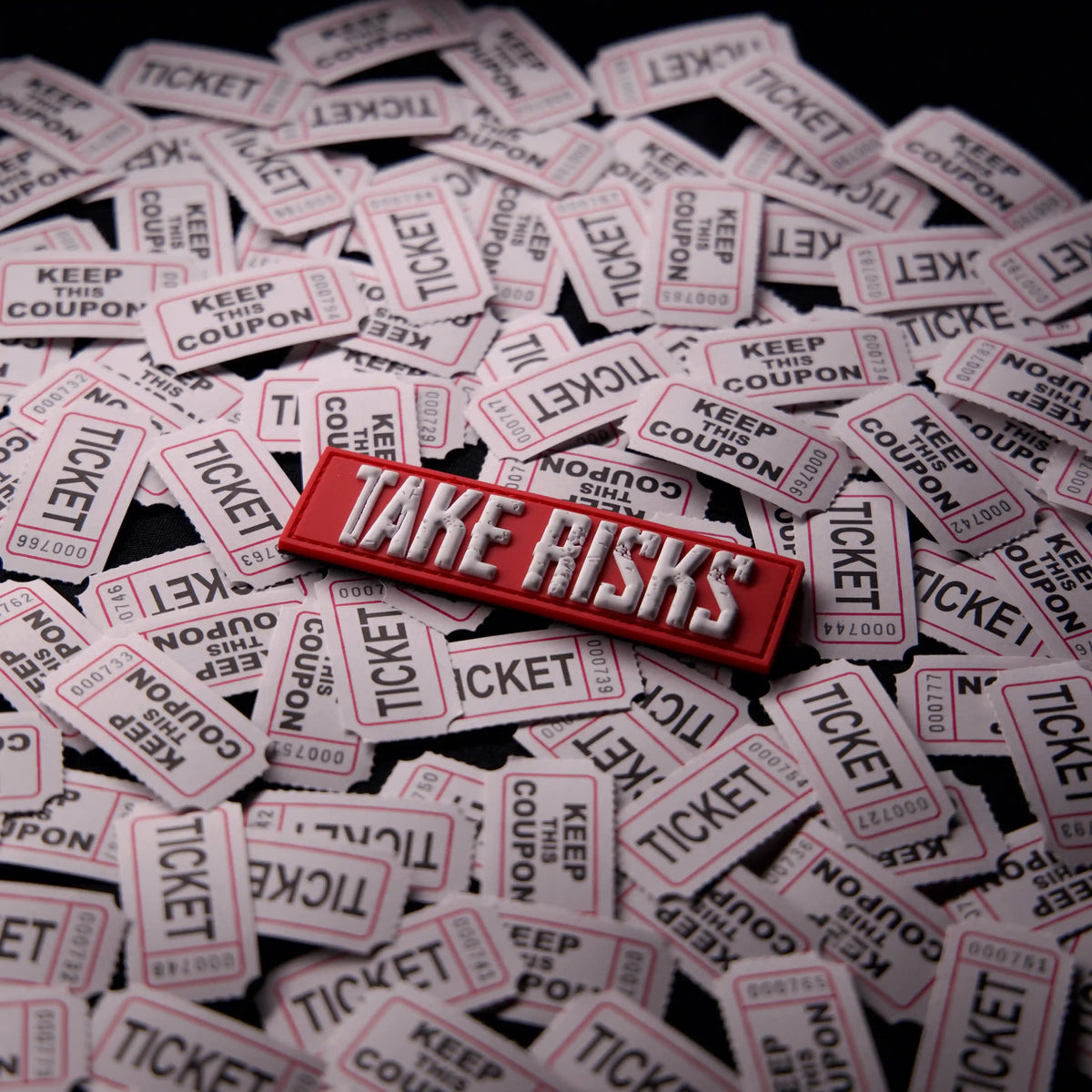 One Life Take Risks Patch Sale