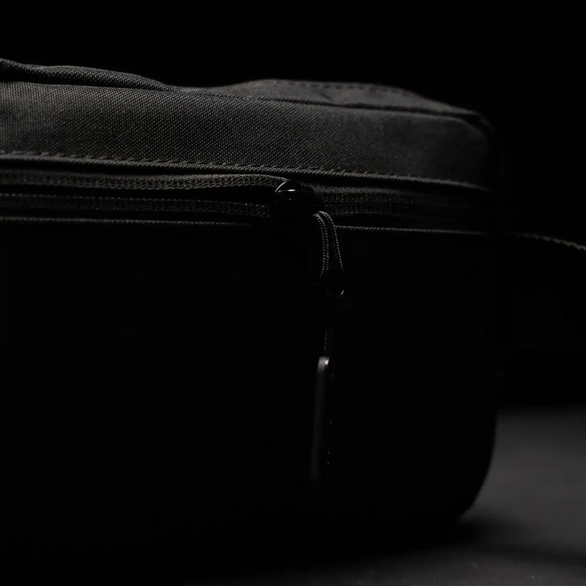 Crossbody Pack Alpha Black Hook & Loop Front