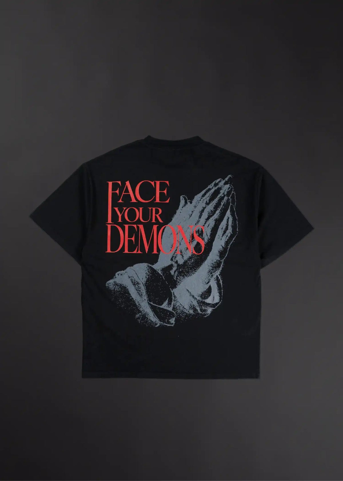 Duality Graphic T-Shirt Face Your Demons Sale