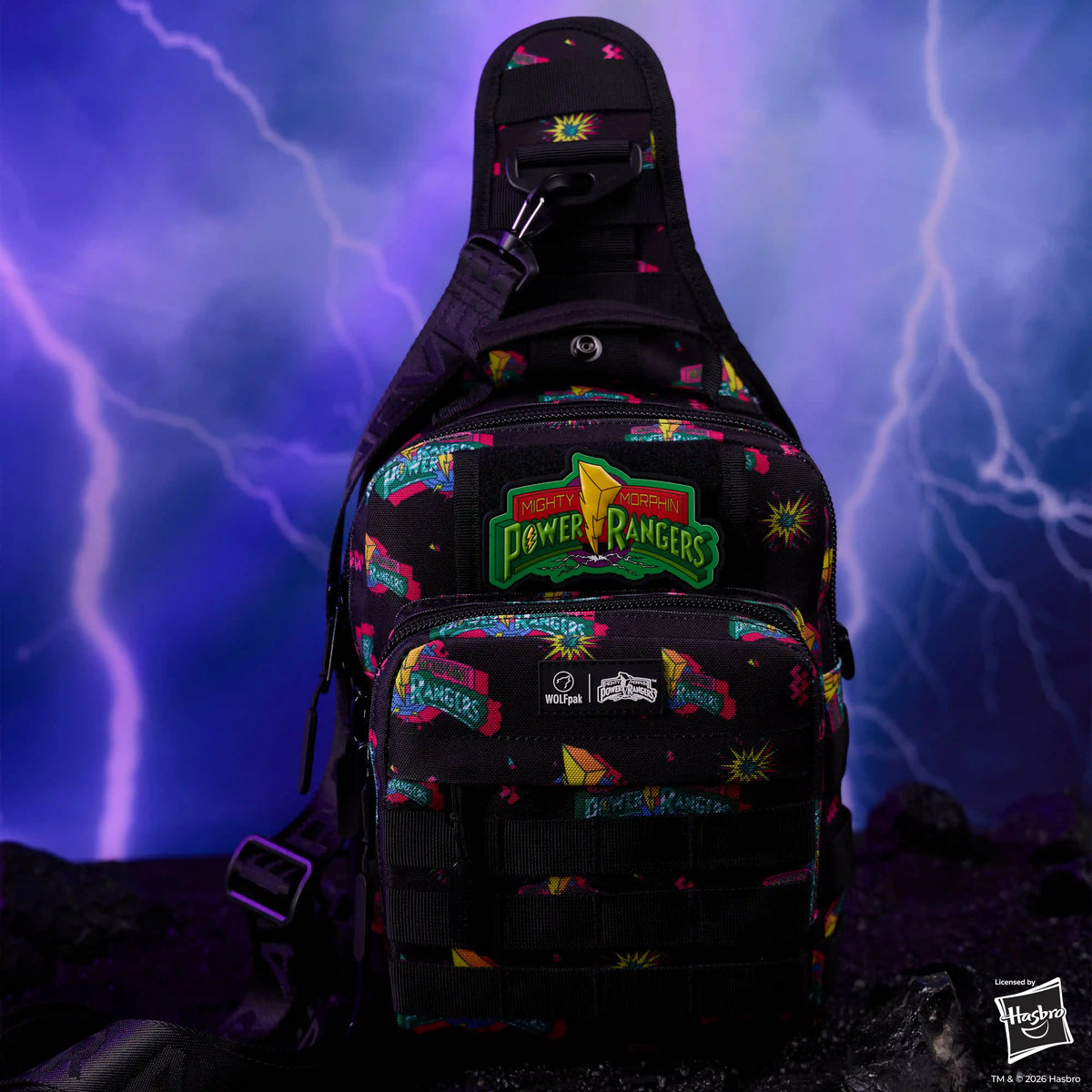 9L Tactical Sling Bag Power Rangers