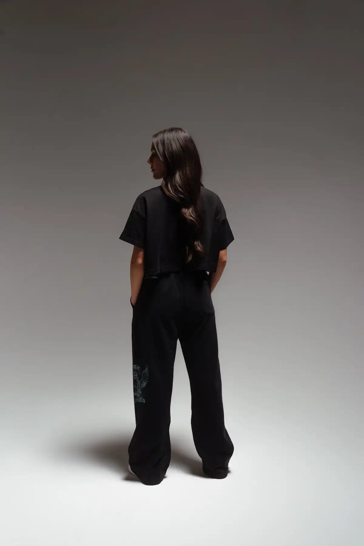 Angels Cropped Tee