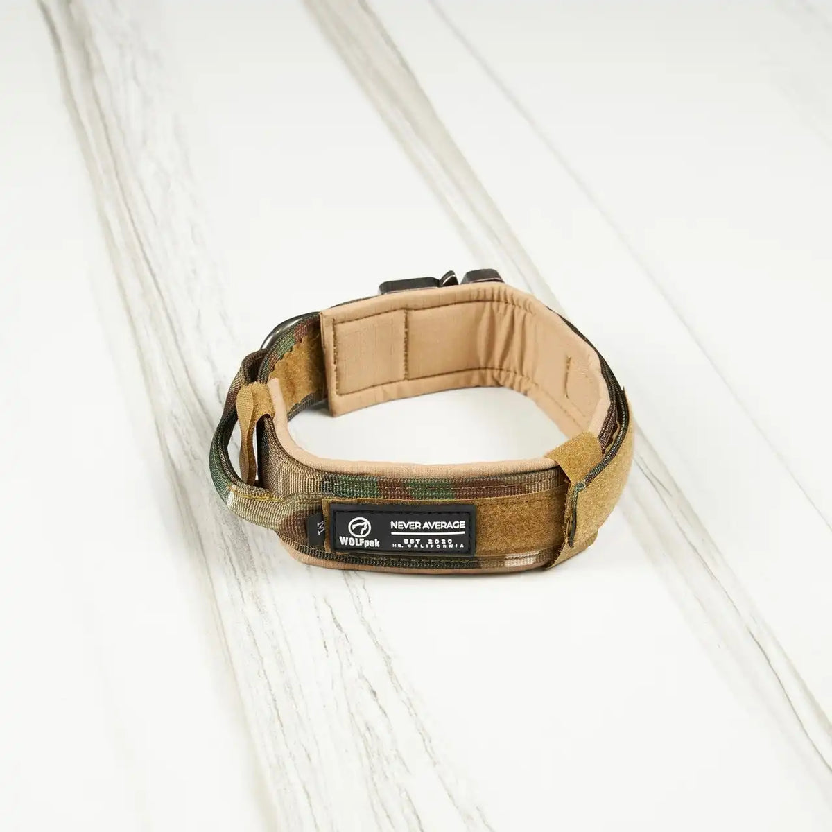 Tactical Dog Collar Camo