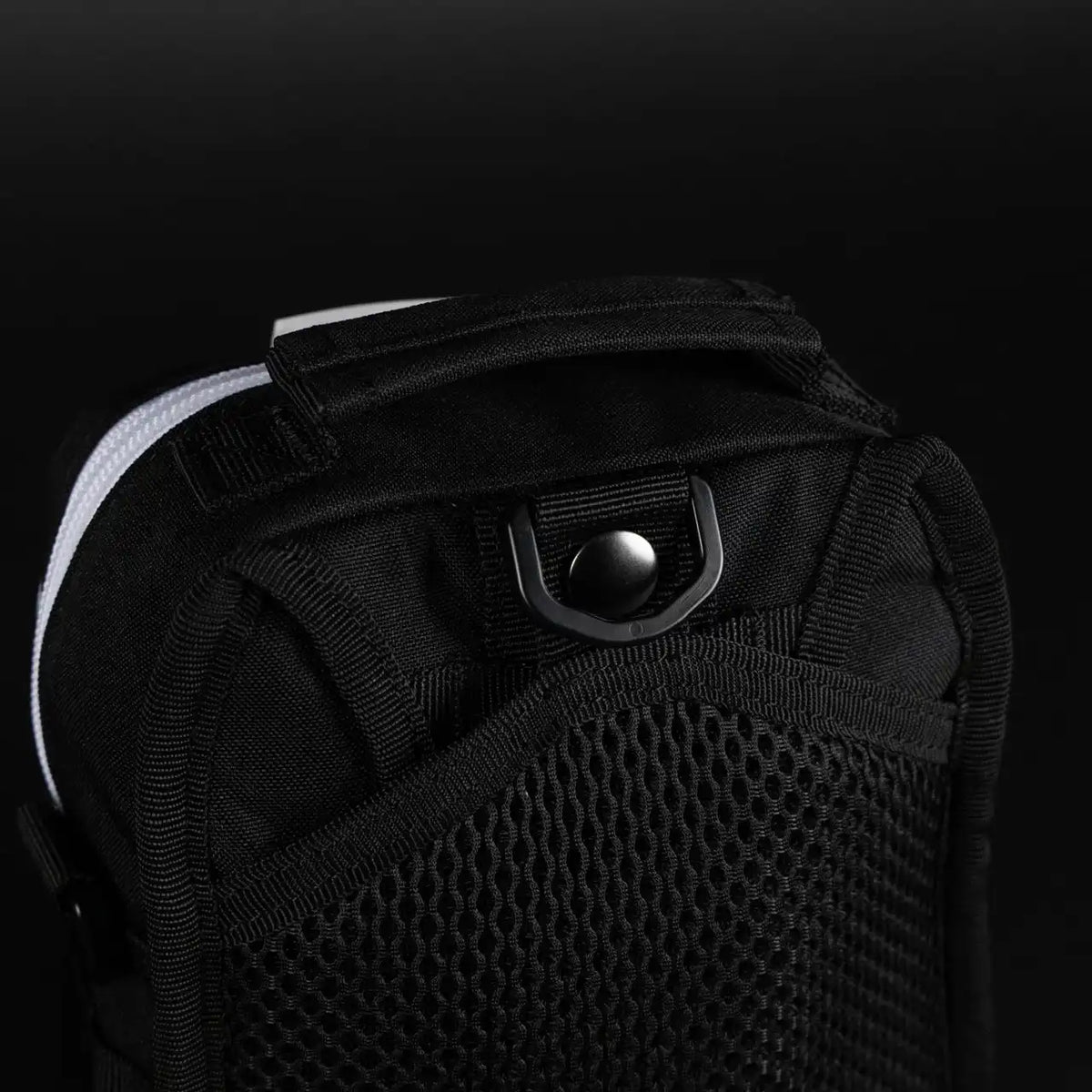 4L Mini Tactical Sling Bag Alpha Black White Accent