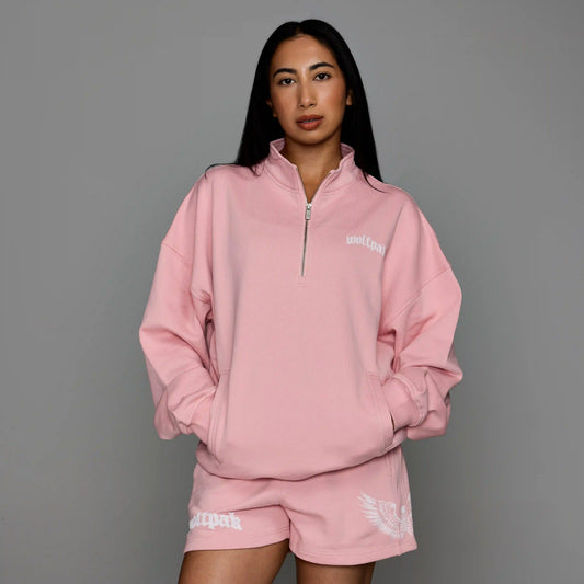 Deathwing Pink Half Zip