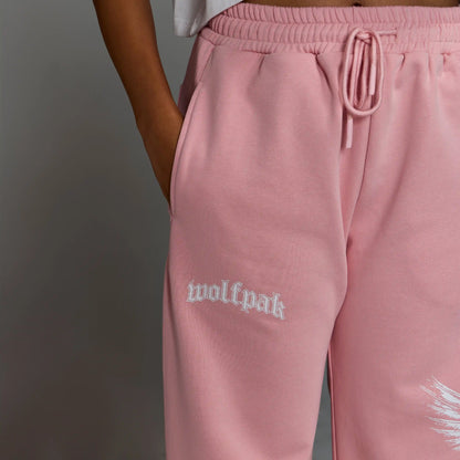 Deathwing Pink Wide Leg Sweat Pants