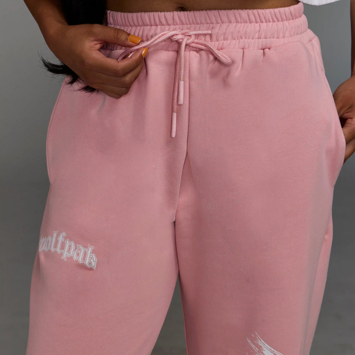Deathwing Pink Wide Leg Sweat Pants