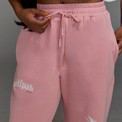 Deathwing Pink Wide Leg Sweat Pants