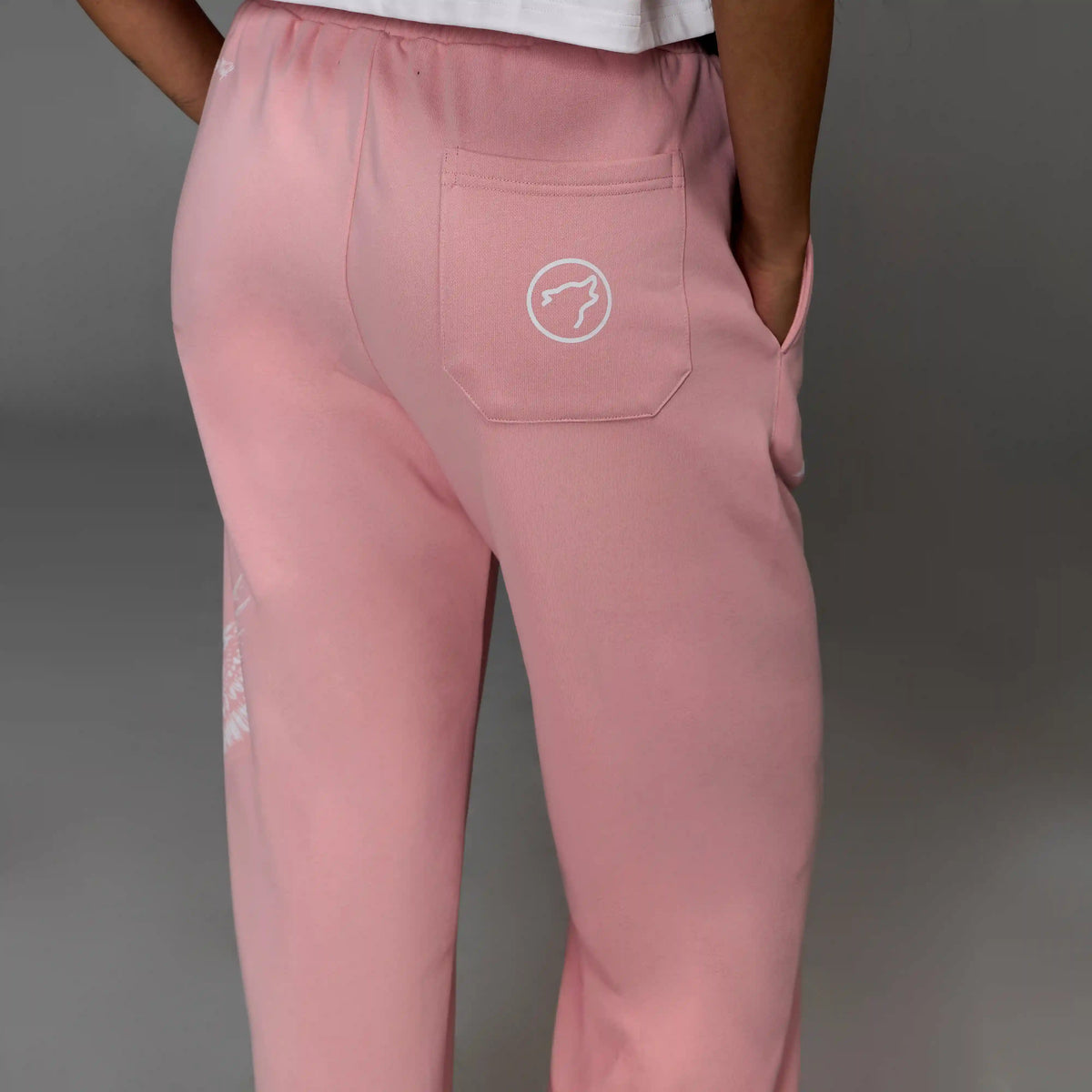 Deathwing Pink Wide Leg Sweat Pants