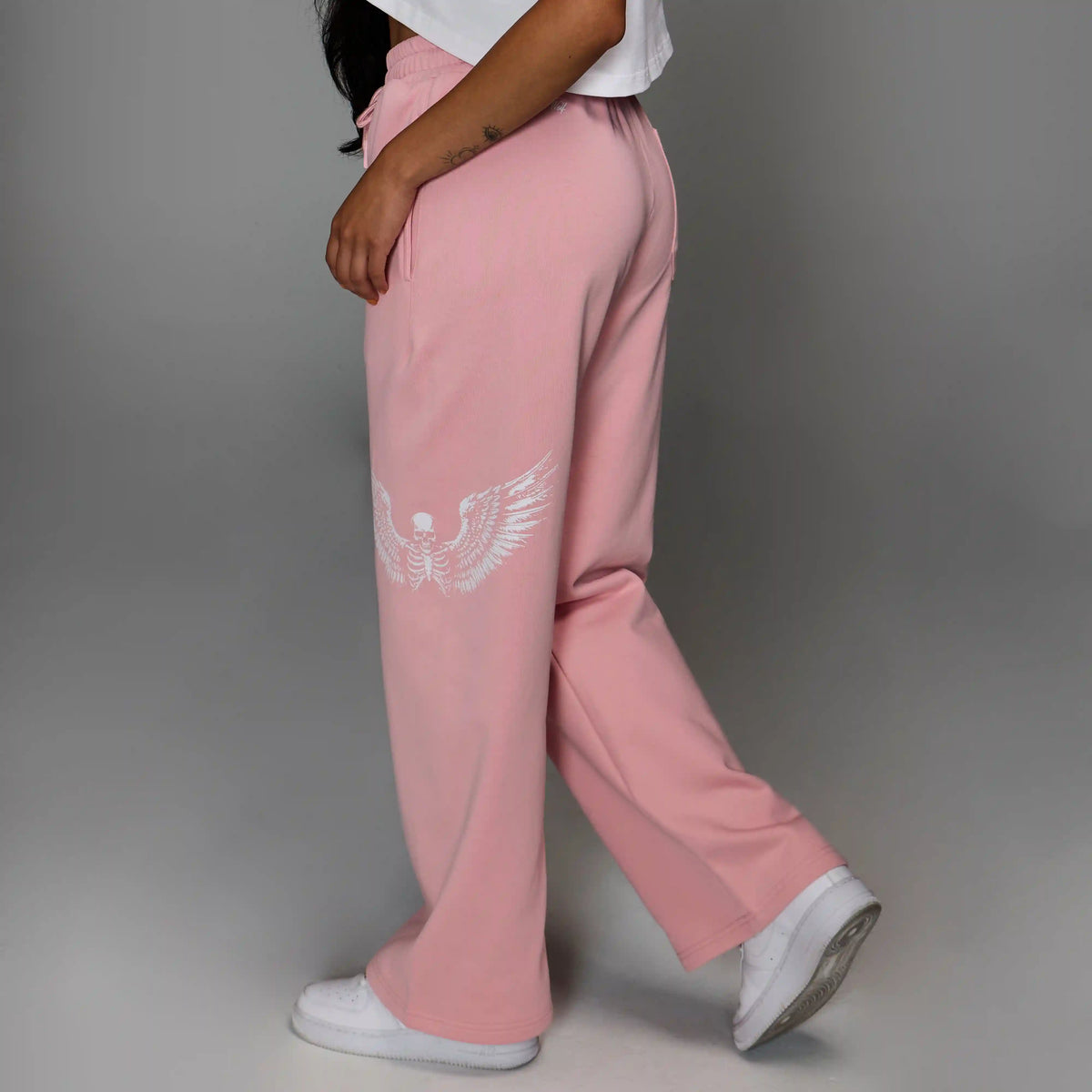 Deathwing Pink Wide Leg Sweat Pants