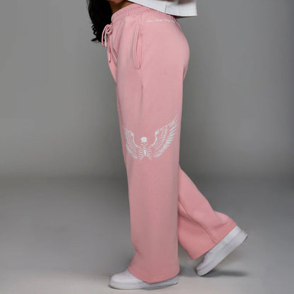 Deathwing Pink Wide Leg Sweat Pants