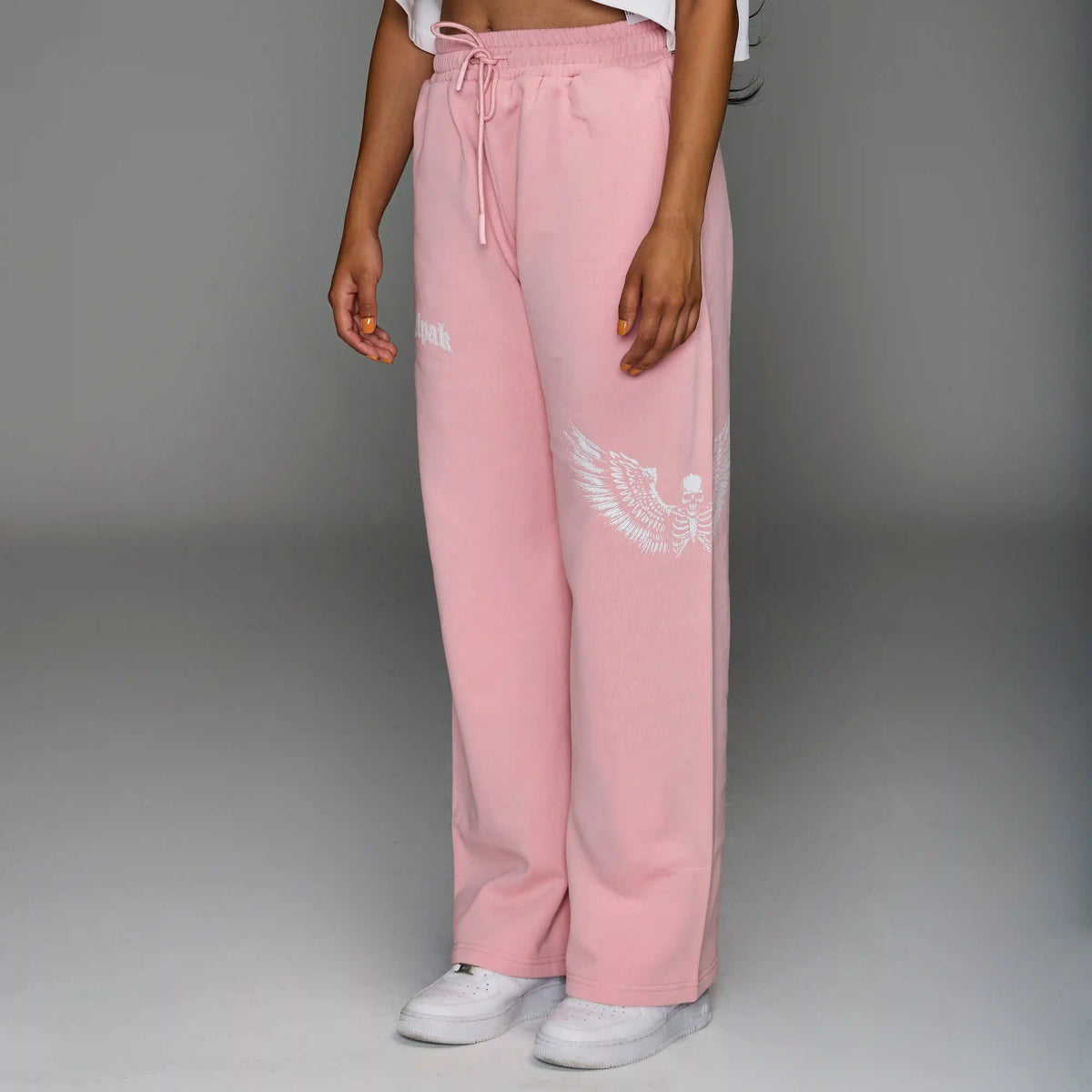 Deathwing Pink Wide Leg Sweat Pants
