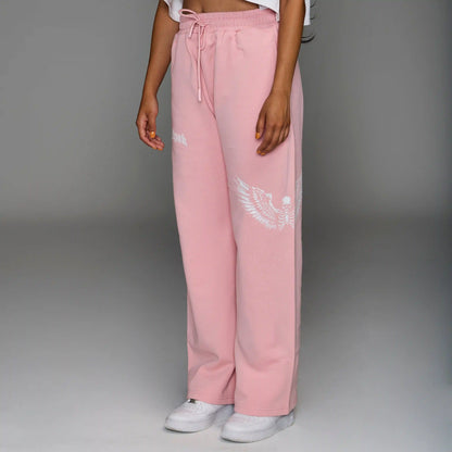 Deathwing Pink Wide Leg Sweat Pants