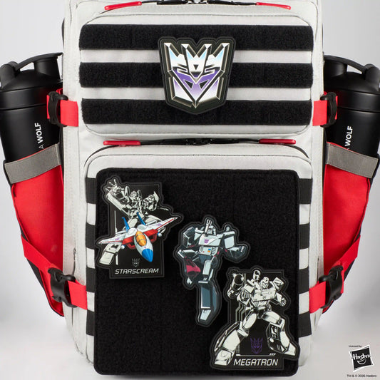 Transformers Decepticons Patch Bundle