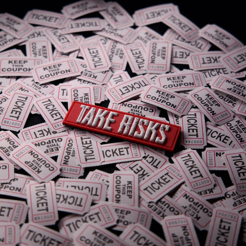 One Life Take Risks Patch Sale
