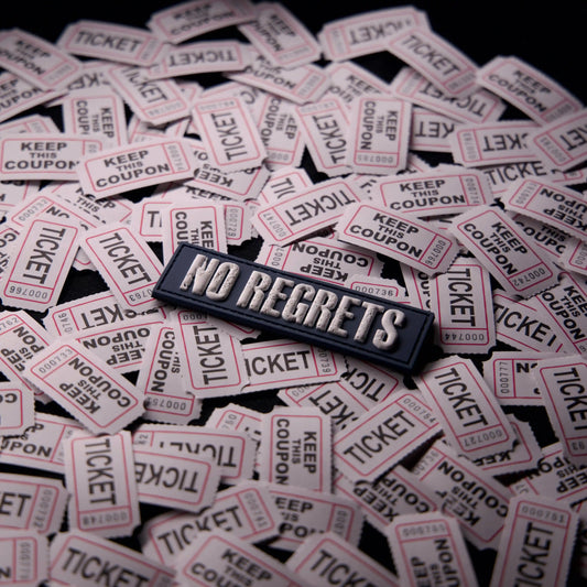 One Life No Regrets Patch Sale