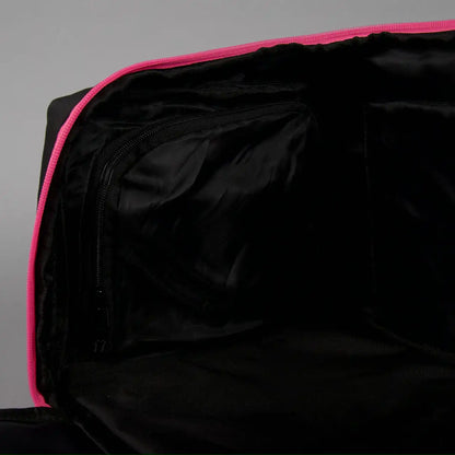 30L Perfect Duffle Bag Black Neon Pink