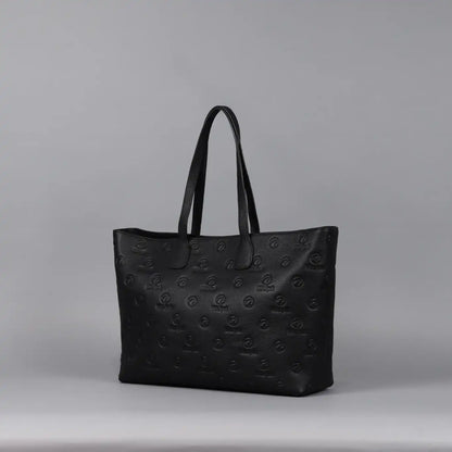 Tote Bag Black Luxury Leather