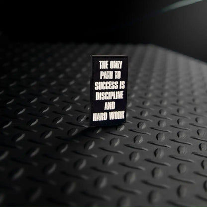 Discipline and Hard Work Patch