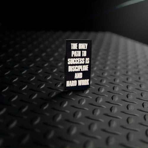 Discipline and Hard Work Patch