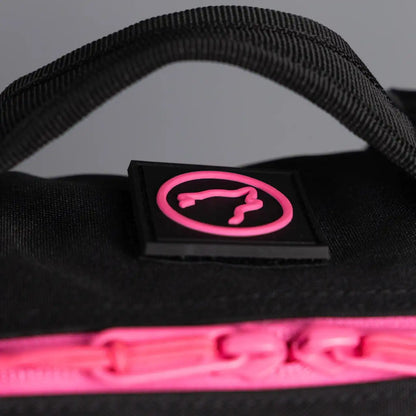 25L Backpack Black Neon Pink