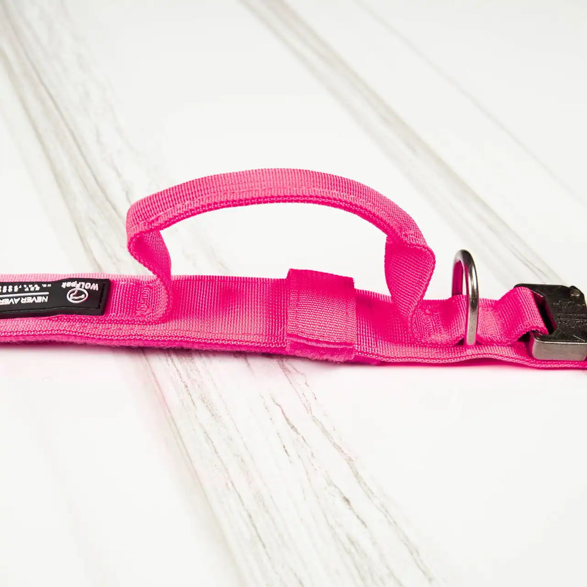 Tactical Dog Collar Neon Pink