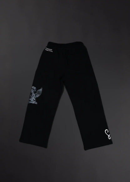 Angels Wide Leg Sweat Pants