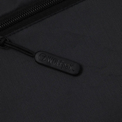 Black Draw String Sackpack Bag