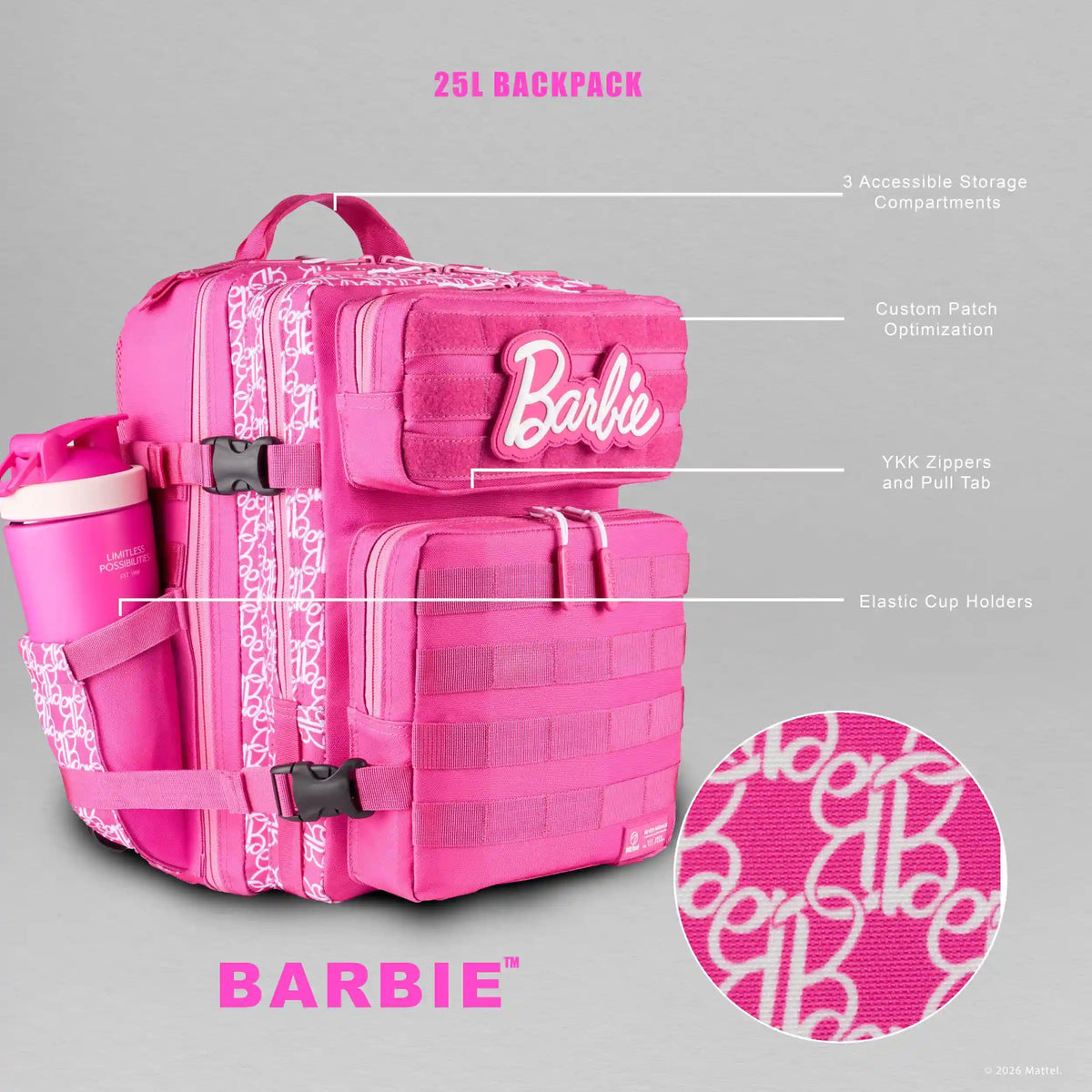 25L Backpack Barbie