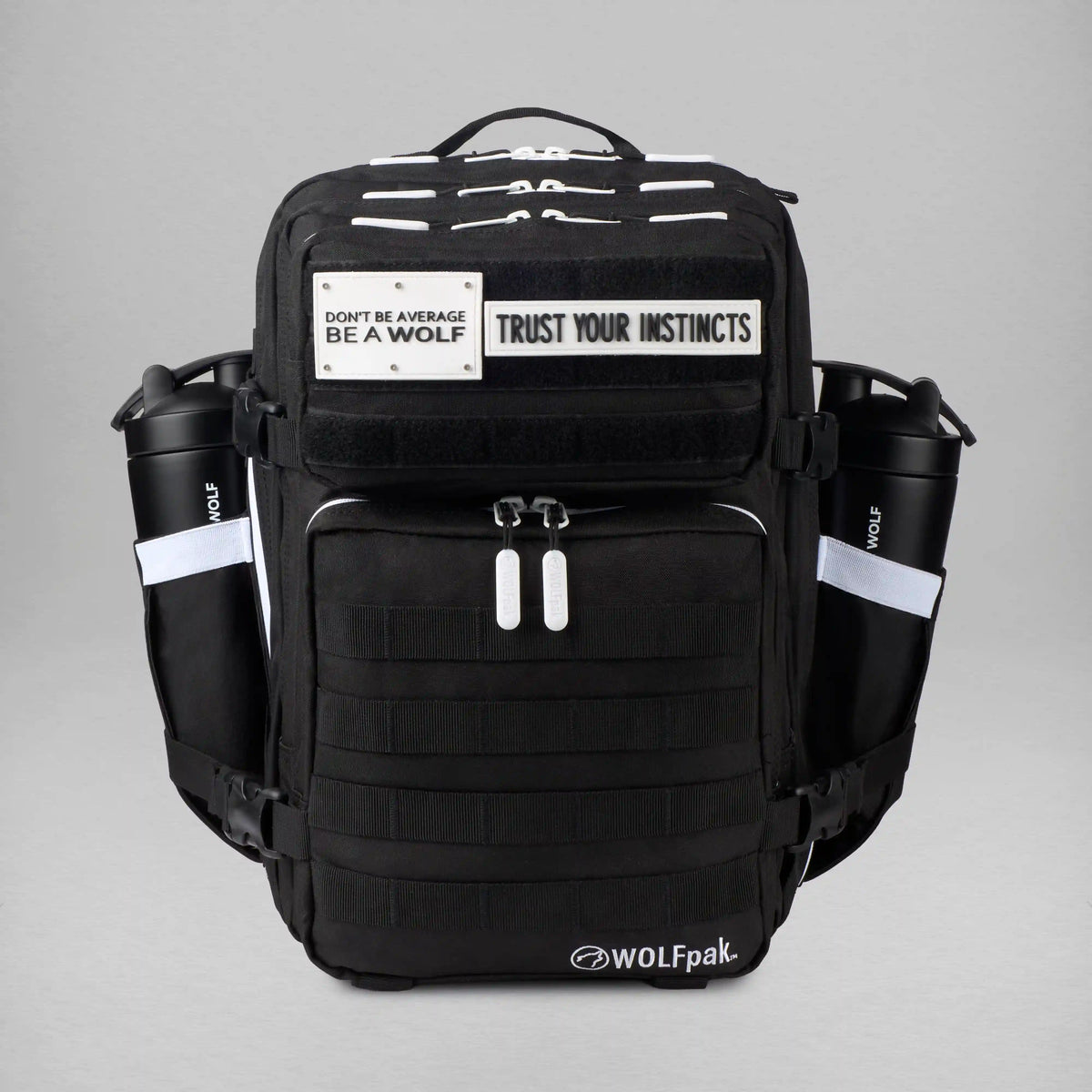 45L Backpack Alpha Black White Accents