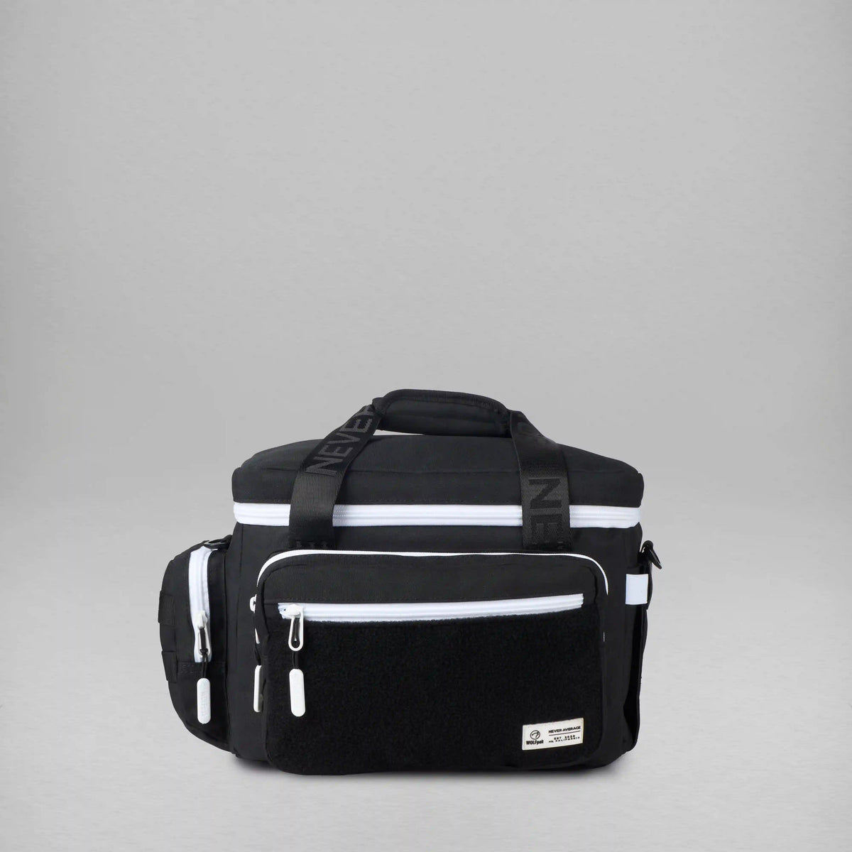 20L Alpha Black with White Accents Tactical Lunch Box