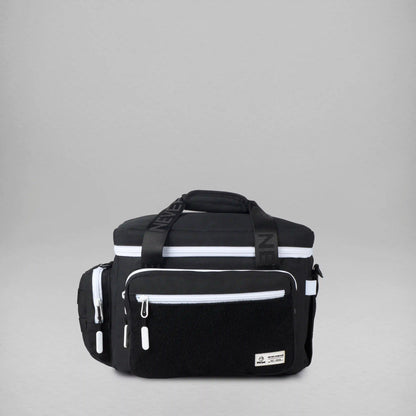 20L Alpha Black with White Accents Tactical Lunch Box