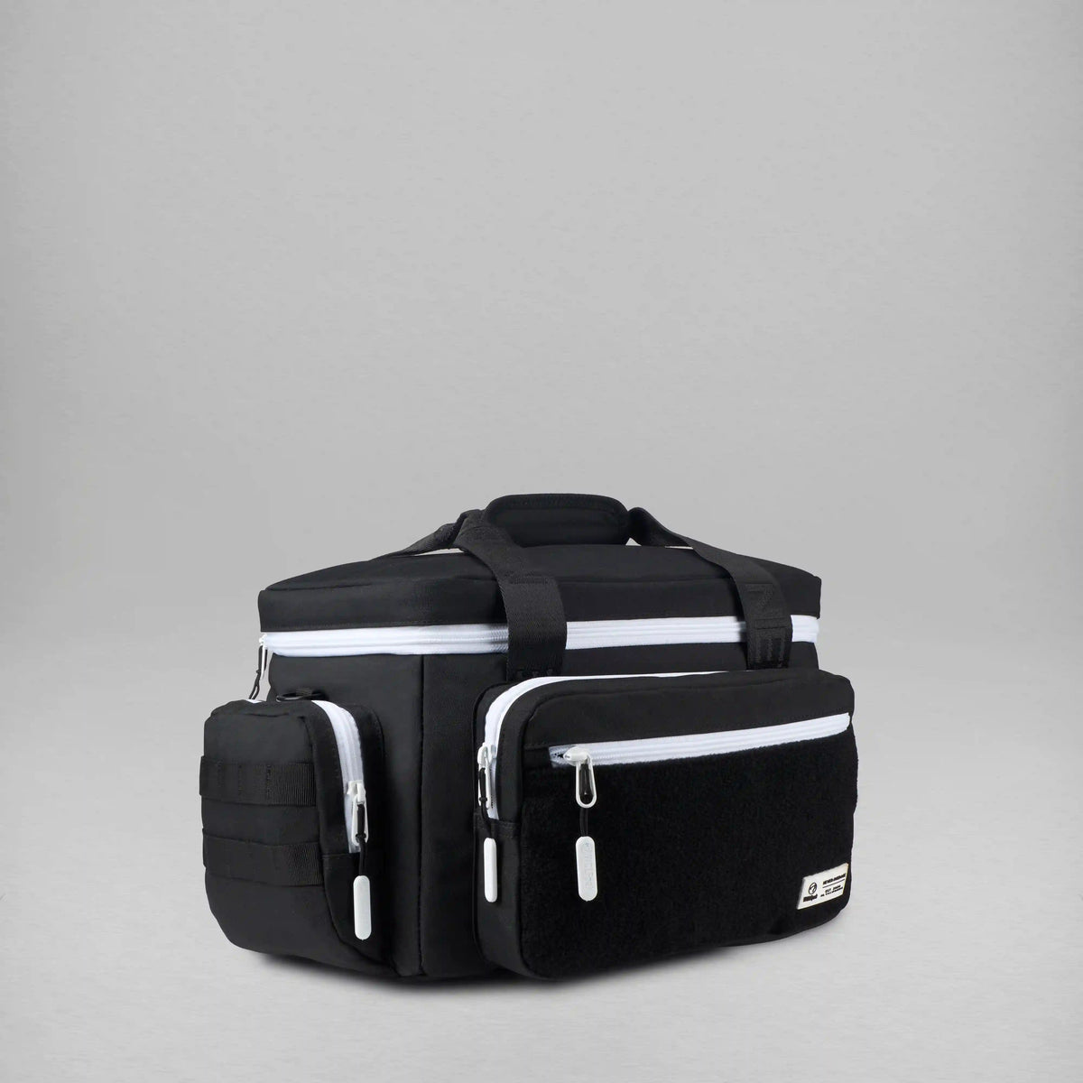 20L Alpha Black with White Accents Tactical Lunch Box