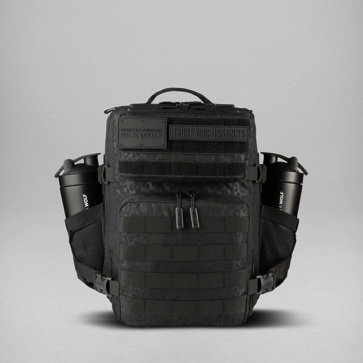 25L Backpack Black Leopard