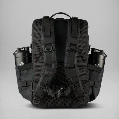45L Backpack Black Leopard