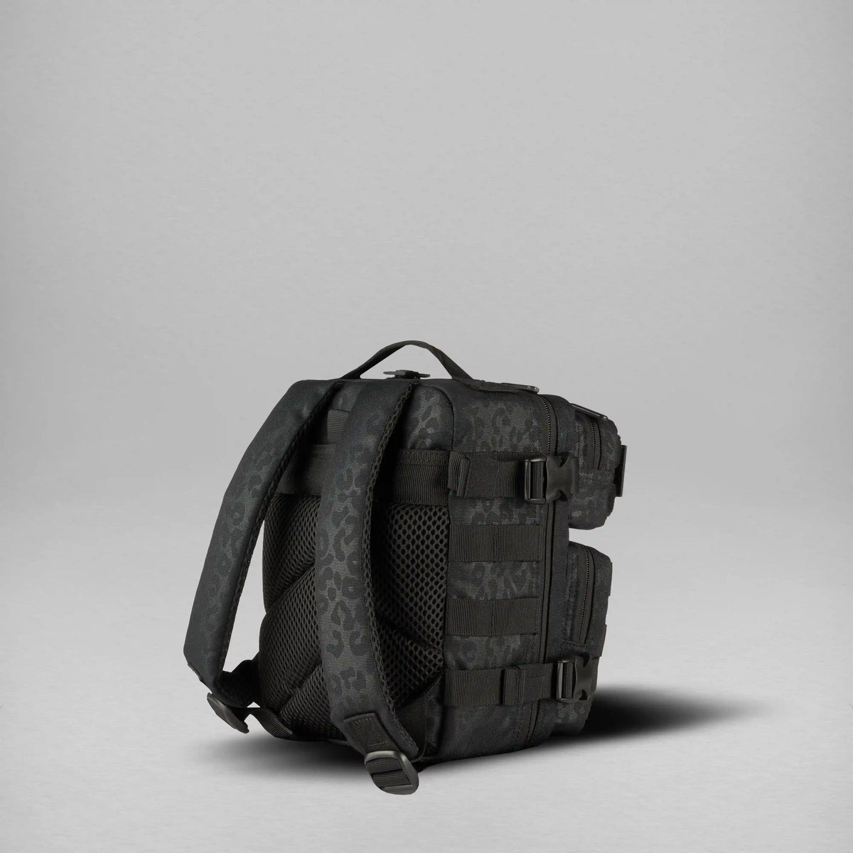 9L Backpack Mini Black Leopard
