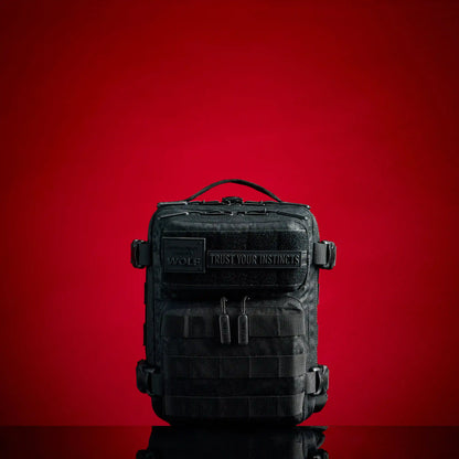 9L Backpack Mini Black Leopard
