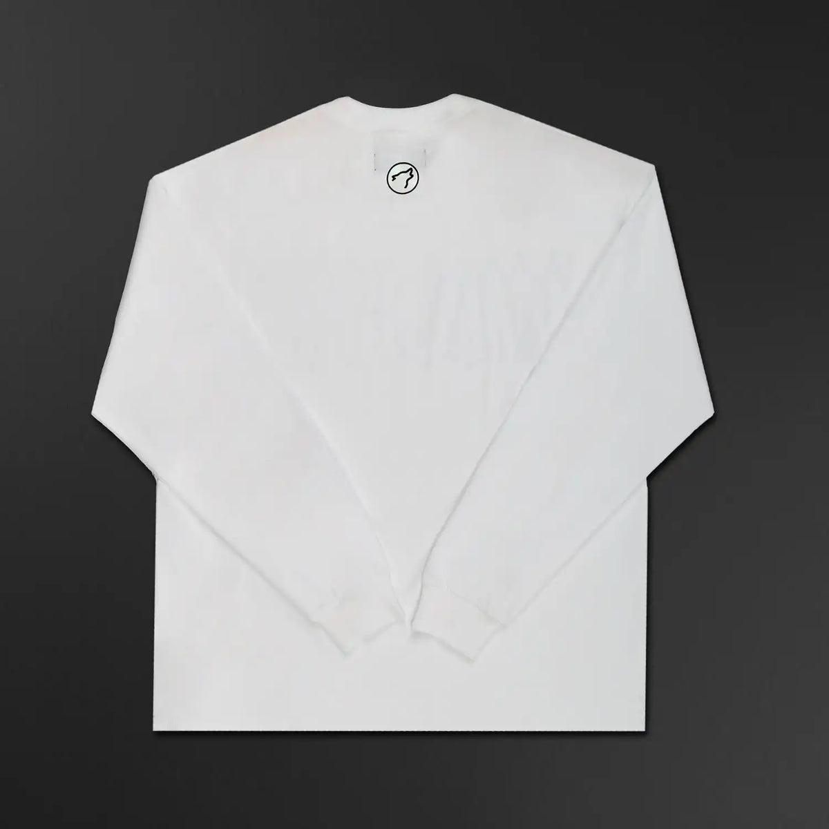 Ironwood Outline White Long Sleeve Tee