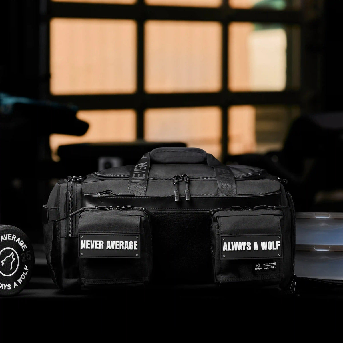 30L Perfect Meal Management Duffle Bag Alpha Black