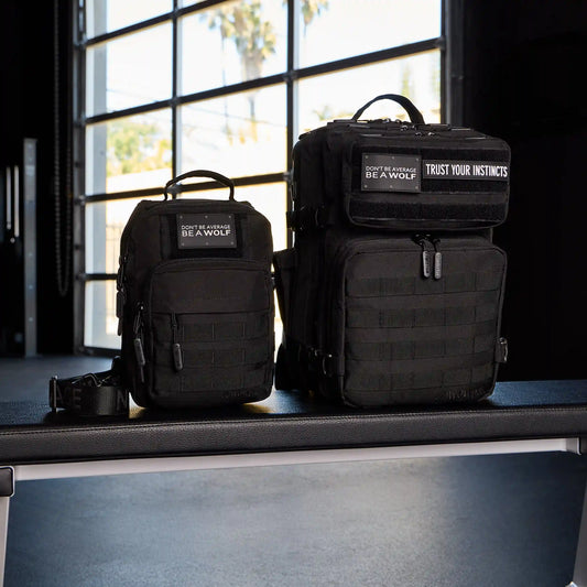 35L Alpha Black Backpack & 9L Tactical Sling Bundle