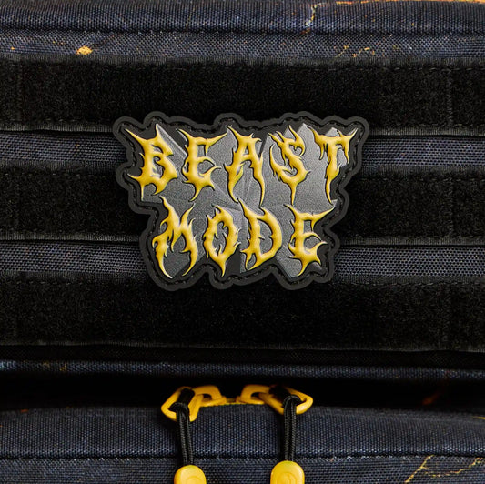 Beast Mode High Voltage Hook & Loop Patch