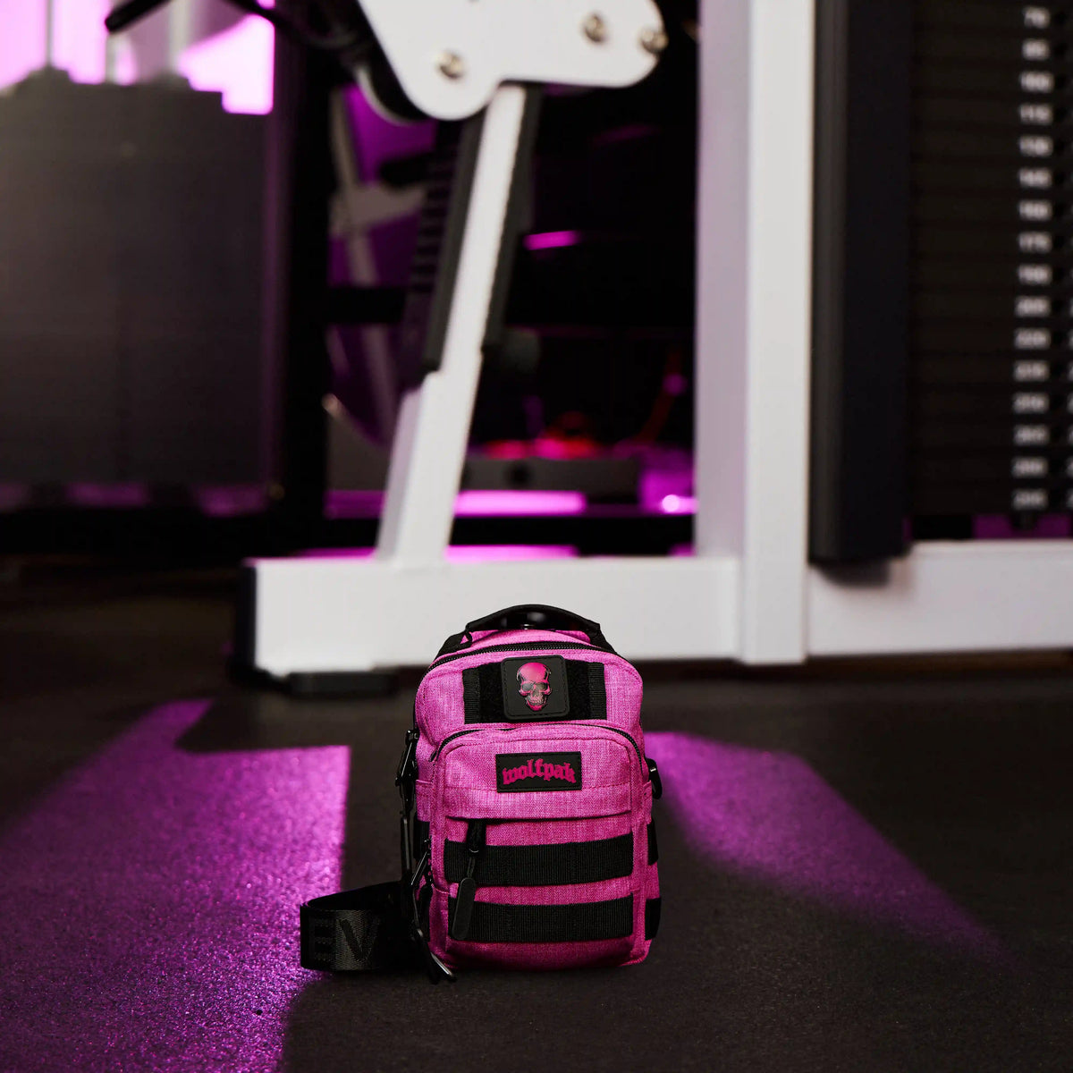 4L Mini Tactical Sling Bag Deathwing Pink