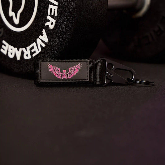 Deathwing Pink Logo Multi-Functional Nylon Key Chain