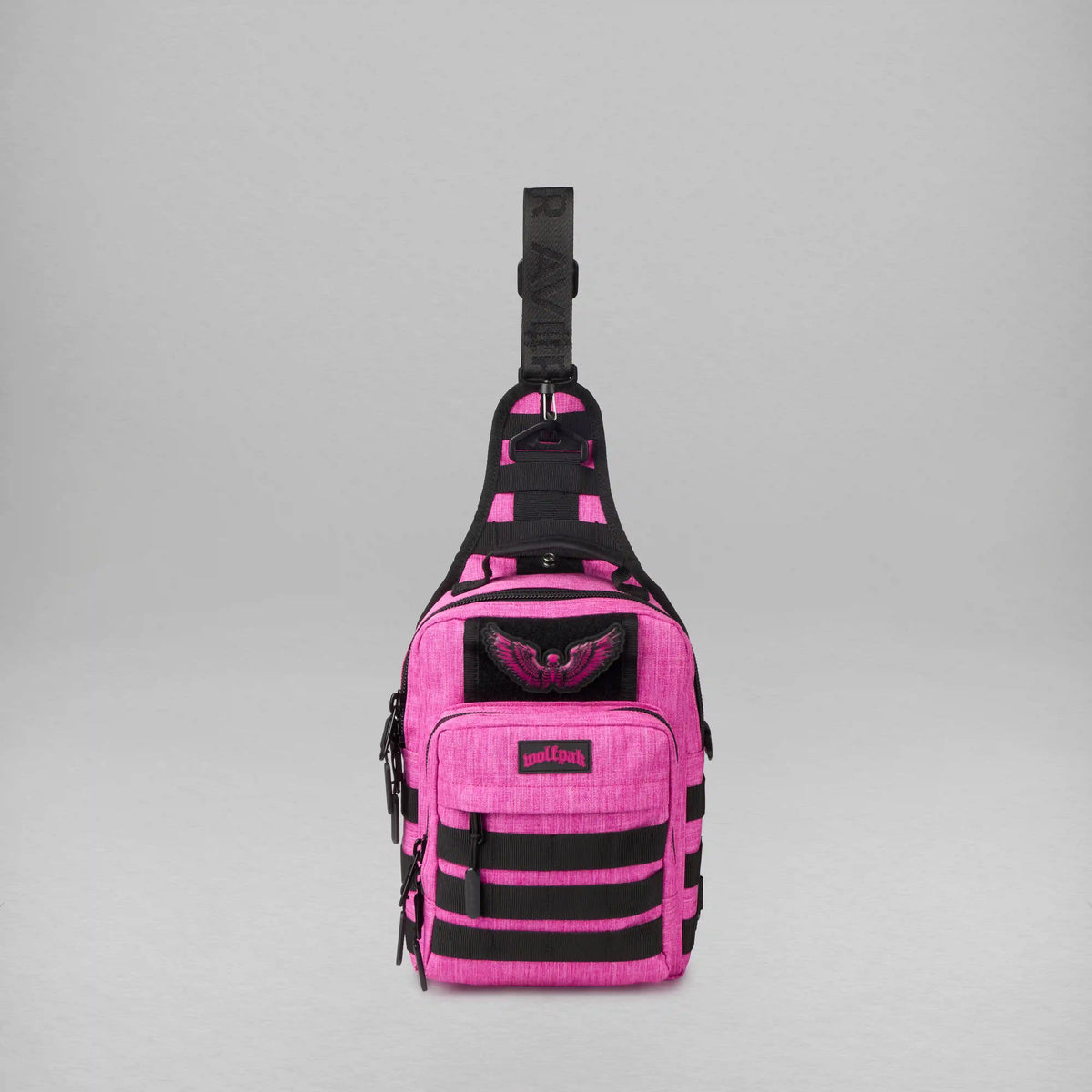 9L Tactical Sling Bag Deathwing Pink