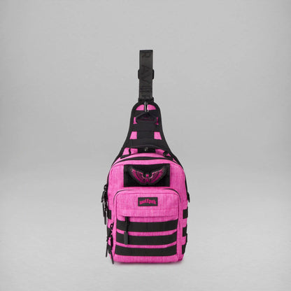 9L Tactical Sling Bag Deathwing Pink