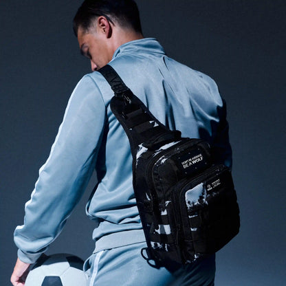 9L Tactical Sling Bag Black Lightning