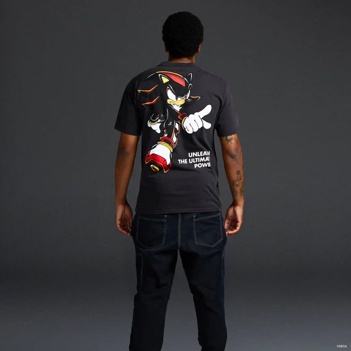 Sonic The Hedgehog Shadow Graphic T-Shirt