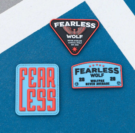 Fearless Wolf Manifesto Patch Bundle