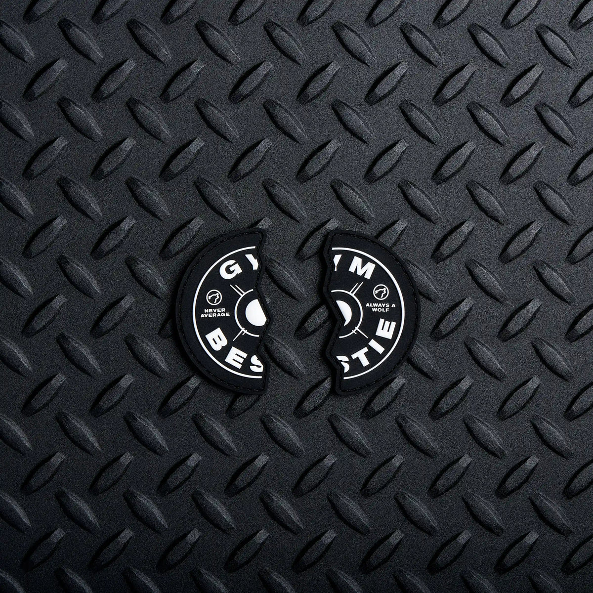 Gym Bestie 2-Piece Buddy Patch Set